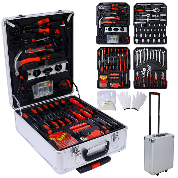 899 Piece Tool Set with Tool Box Organizer