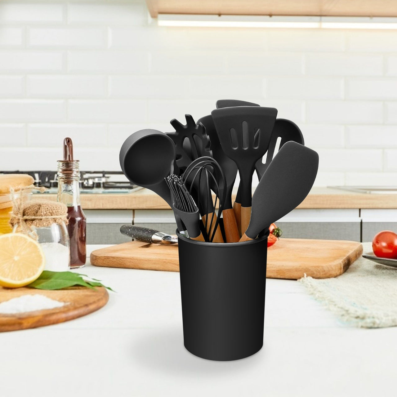 11 Piece Silicone Cooking Set