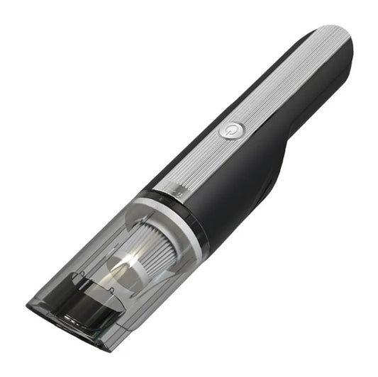Wireless Silver Car Vacuum