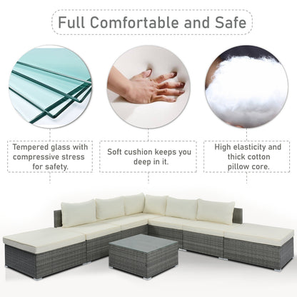 8-Pc Outdoor Patio Furniture Set