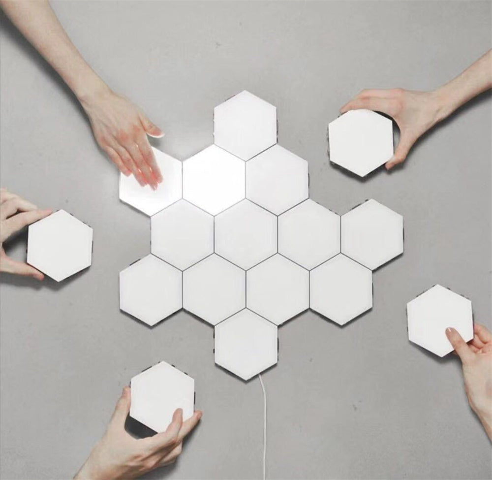 Quantum Touch Honeycomb Lamp