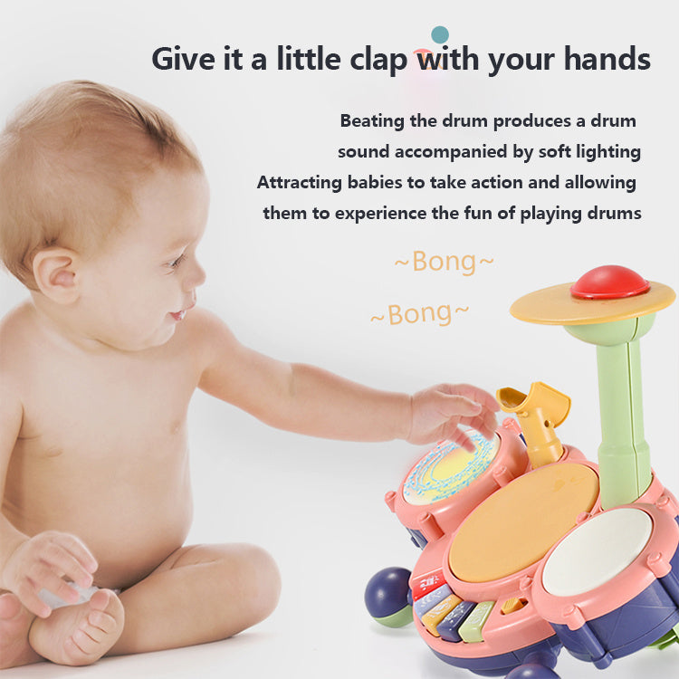 Children's Drum and Piano Set