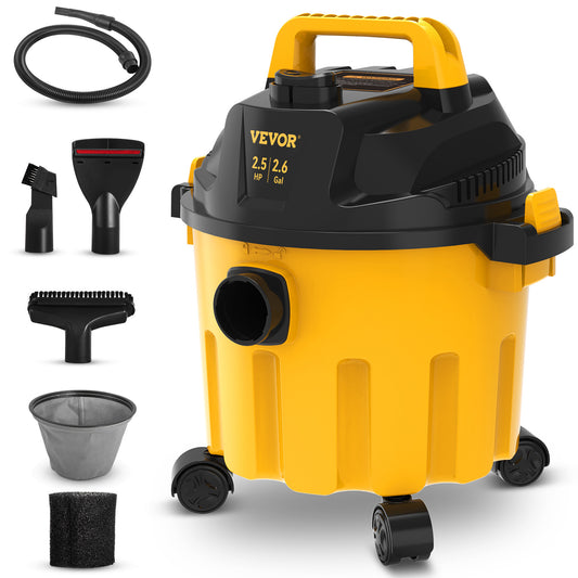 VEVOR Wet Dry Vac, 2.6 Gallon