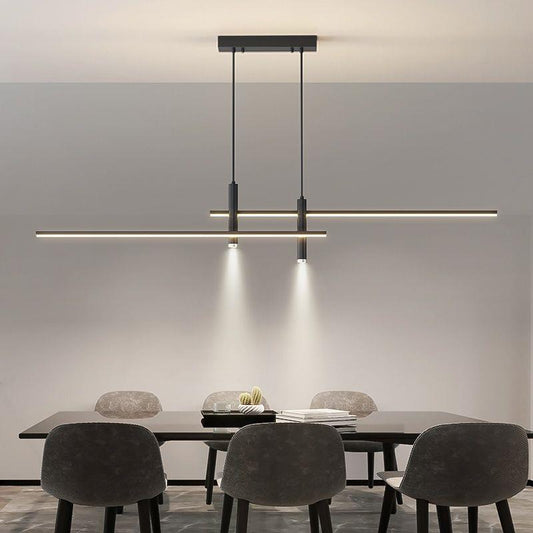 Nordic Minimalist Strip Dining-room Lamp