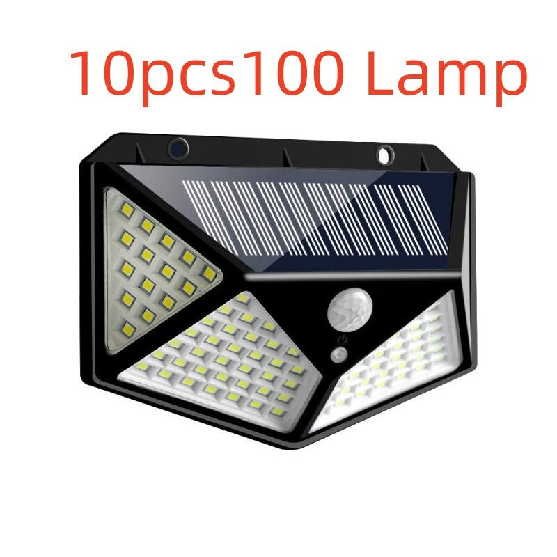 100LED Solar Wall Light