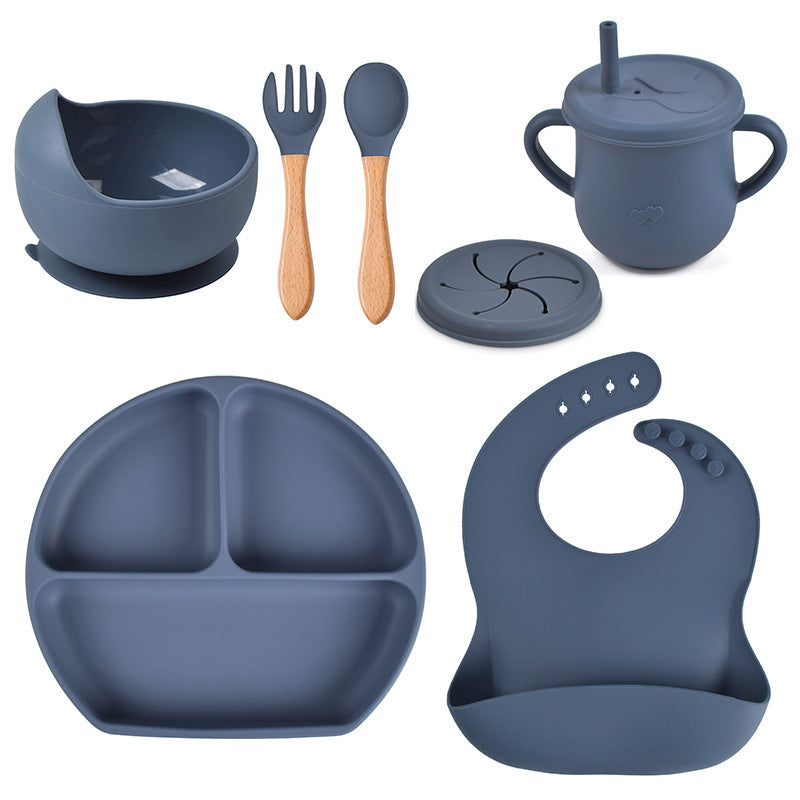 6-piece Silicone Tableware Set