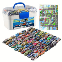 A 50-piece Alloy Toy Car Set