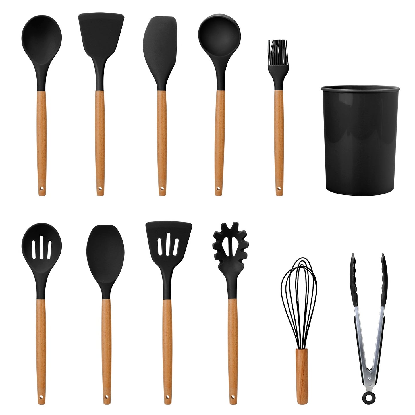 11 Piece Silicone Cooking Set