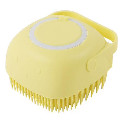 Silicone Dog Bath Massage Brush