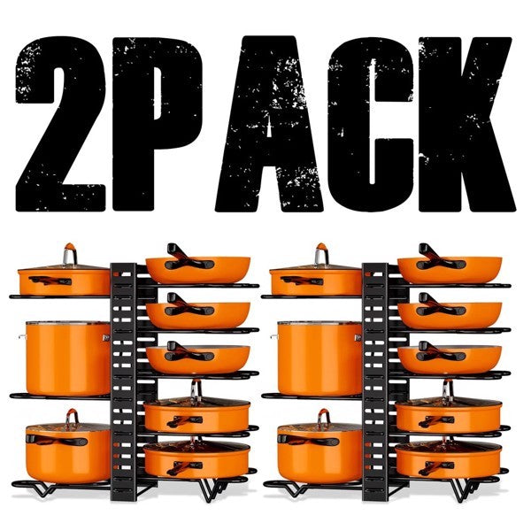 2 Piece Kitchen Organization And Storage Racks