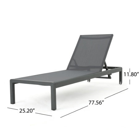 Gray Lounge Chair