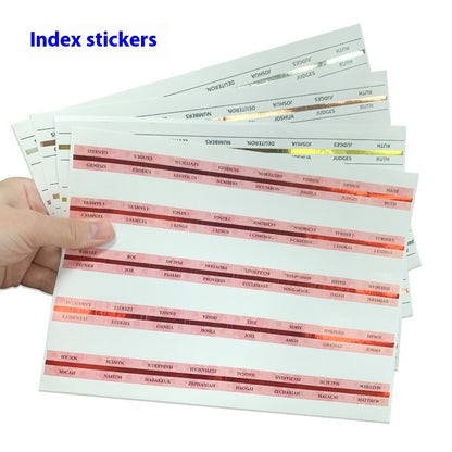 Bible Index Labels