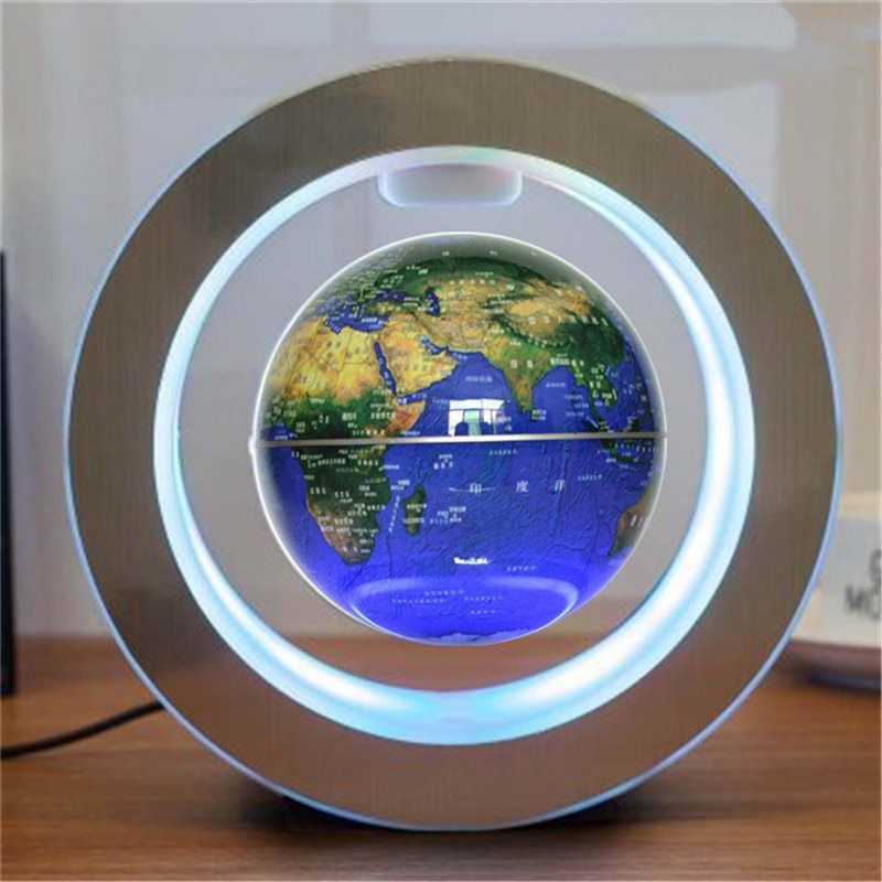 LED Floating Globe With Magnetic Levitation