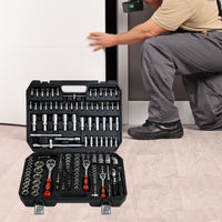 Socket And Ratchet Wrench Toolbox, 171 or 216pc Set