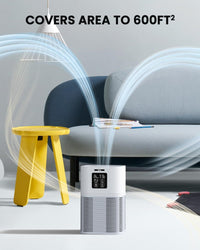 Air Purifier with Aromatherapy - 600sqft