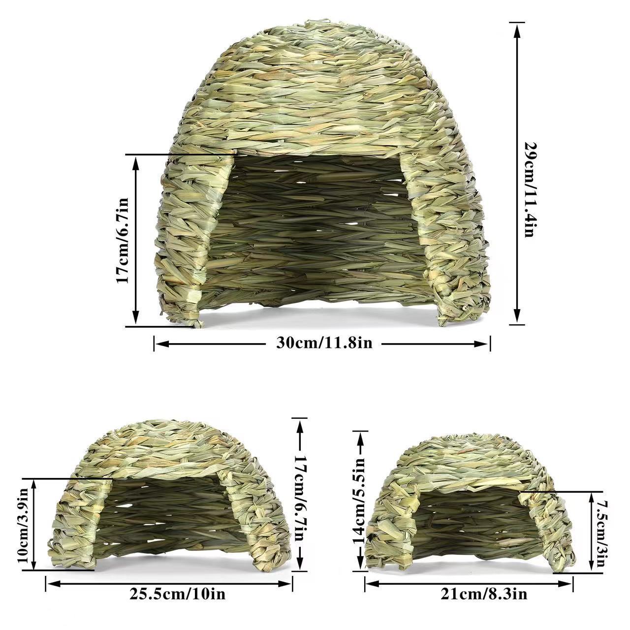 Small Pet Thatched Hut