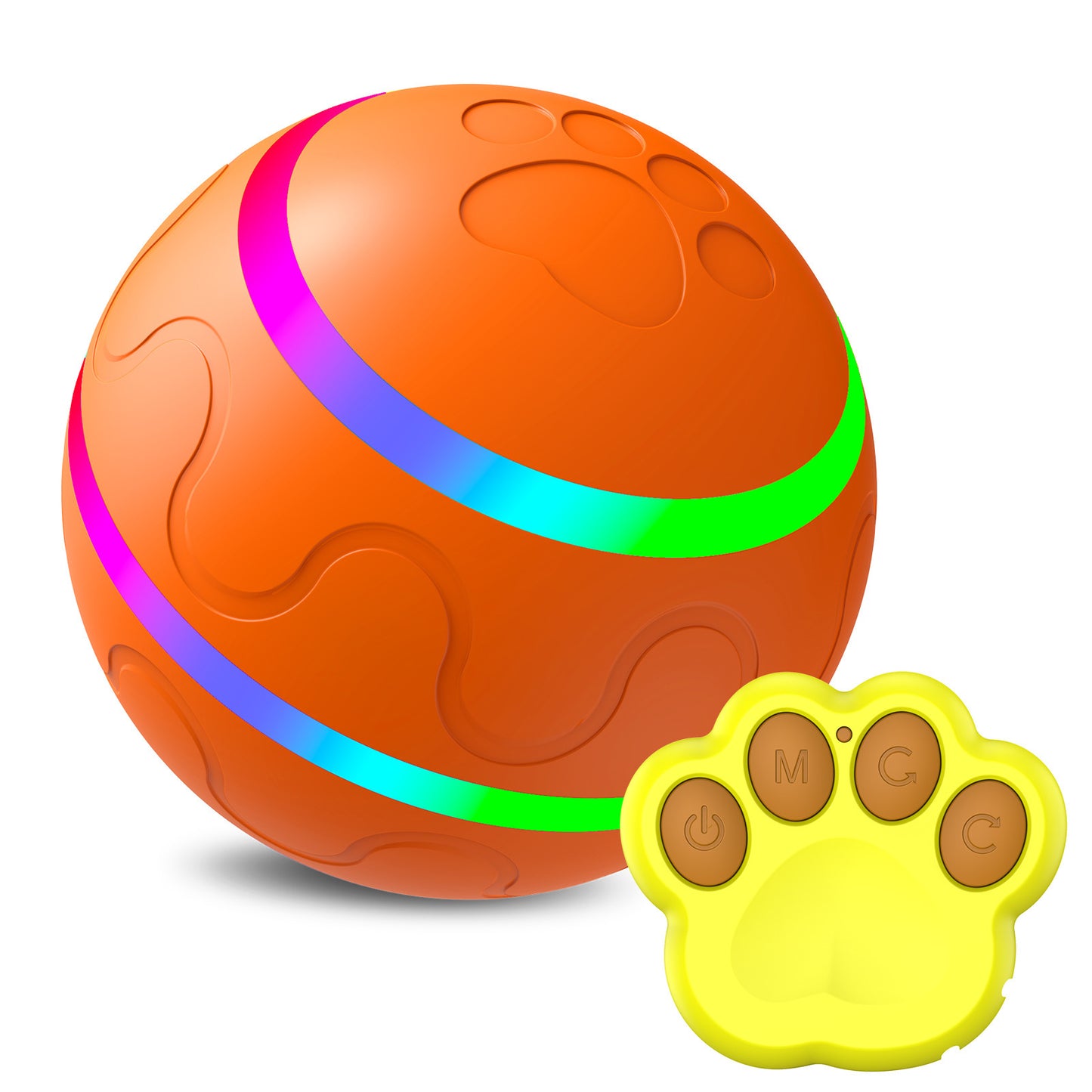 Intelligent Ball USB Cat and Dog Toy with Automatic Rotation