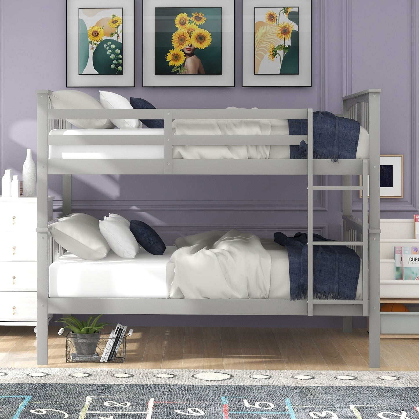 Full Bunk Bed With Ladder