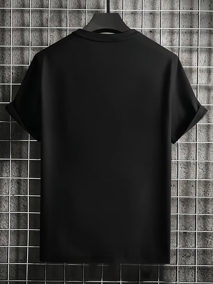 'FAITH CAN MOVE MOUNDAINS' Men's Round Neck Short Sleeved T-shirt