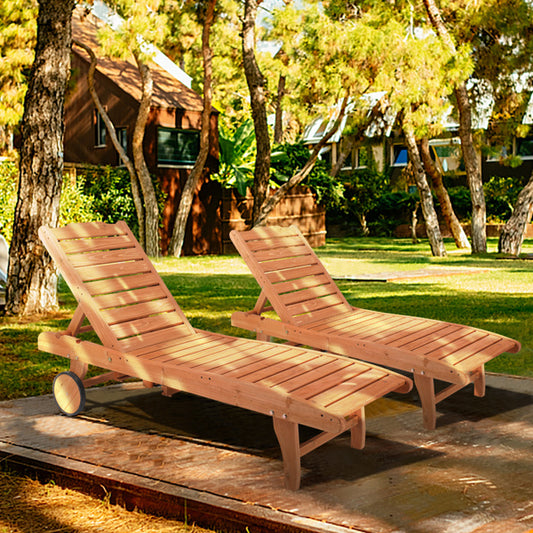 Cedar Wood Courtyard Bed with Wheels and Drawers