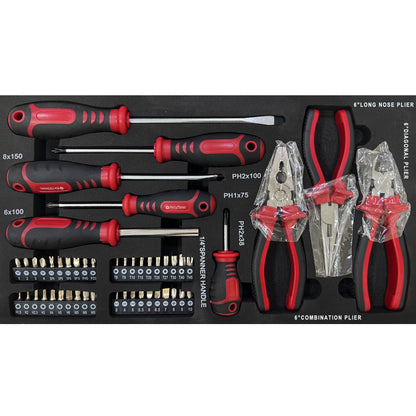 3 Drawer Tool Box With Tool Set
