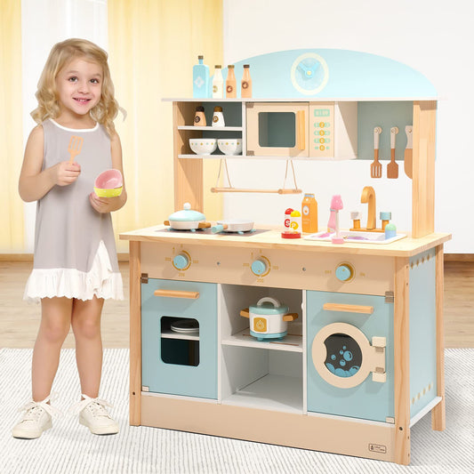 Pretend Play Kitchen and Cooking Set