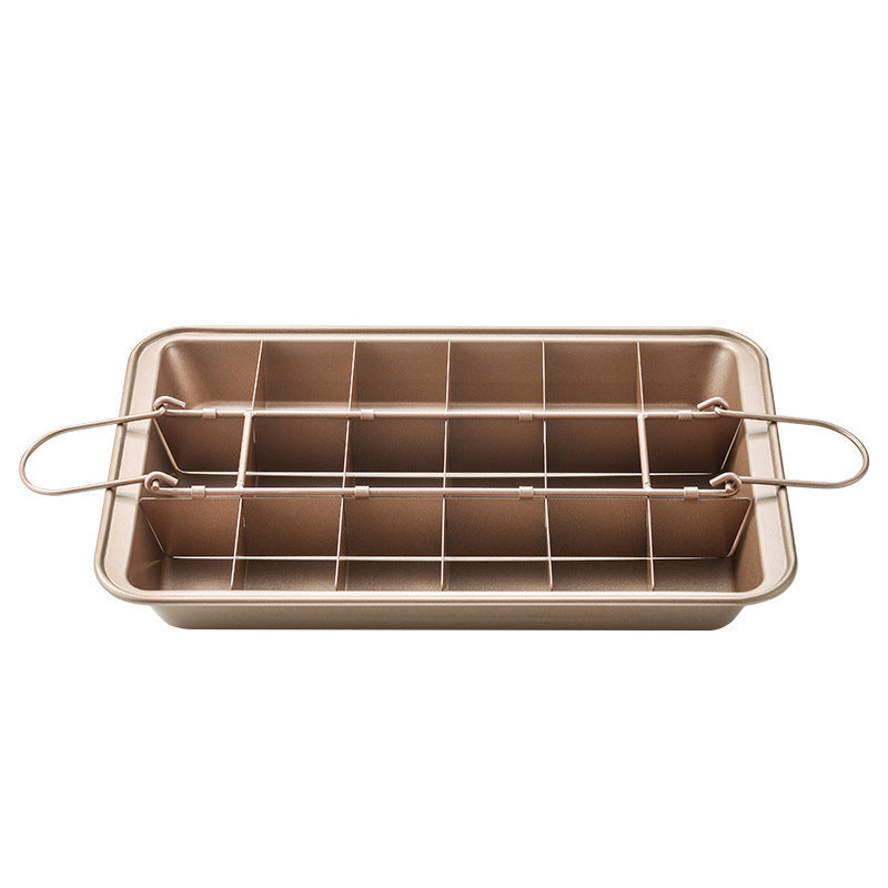 Solid Bottom Square Brownie Pan