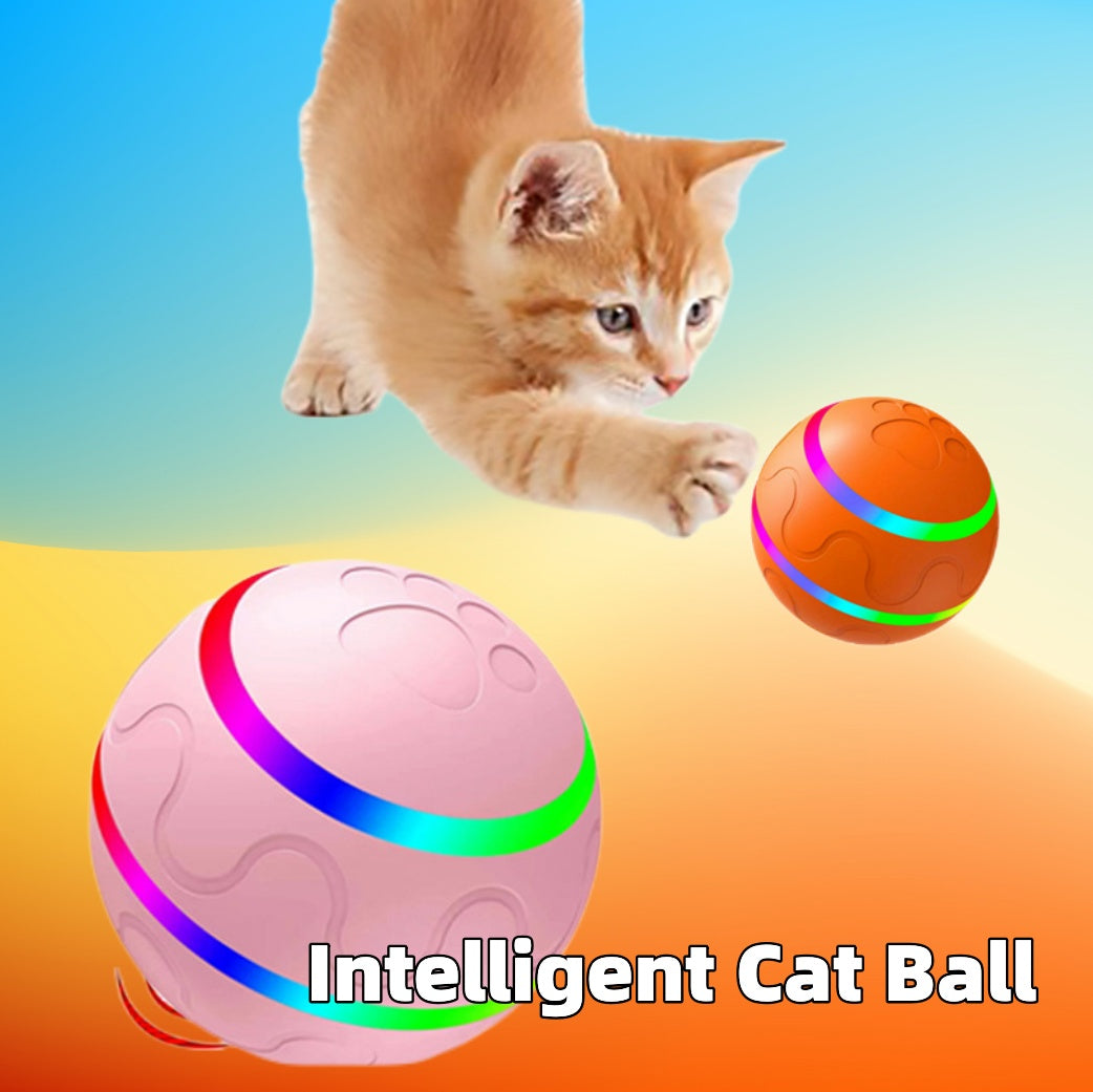 Intelligent Ball USB Cat and Dog Toy with Automatic Rotation