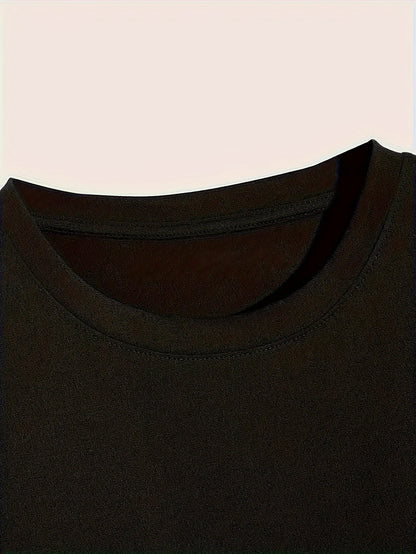 'FAITH CAN MOVE MOUNDAINS' Men's Round Neck Short Sleeved T-shirt